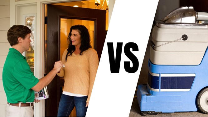 professional carpet cleaner vs carpet cleaning rental